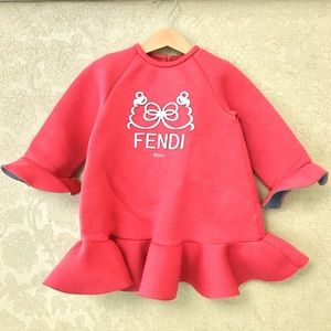 *not for sale* 100% Authentic Fendi NWOT girls dress 12m